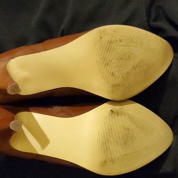 CARLOS by CARLOS SANTANA Women's Equinox Cognac Ankle Booties 9M - Picture 2 of 8